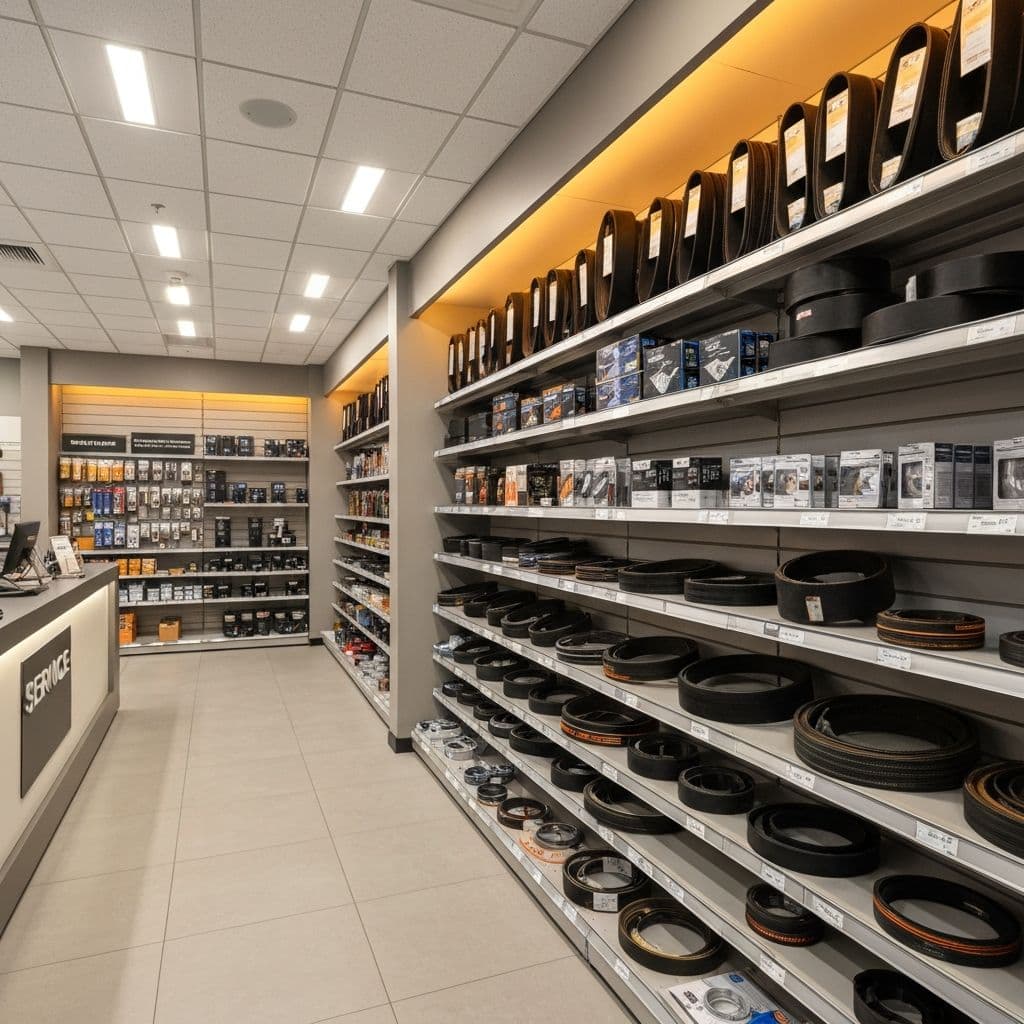 Industrial machinery and conveyor belt systems